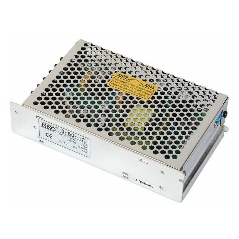 INES-50-24 - 50W 24VDC 2.1A Ray Montajlı Kapalı Tip Güç Kaynağı