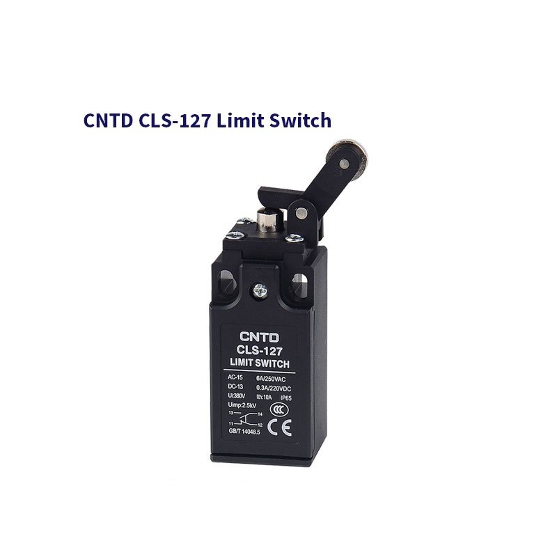 CLS-127 DOĞRUSAL PİM TERS KOL MAKARALI LİMİT SWİTCH SİVİÇ ANAHTAR