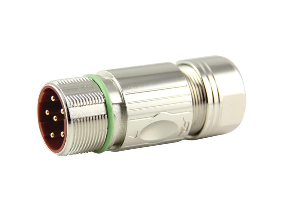 MAOJWEI- M923-6K 6 Pin Seyyar Erkek Konnektör