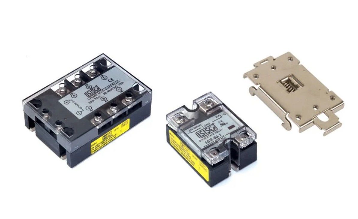 Isıso 1SS-40-1 40A 3-32 VDC 24-380 VAC Monofaze Solid State Relay SSR