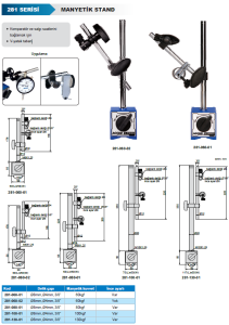 Manyetik Stand Hassas Ayarlamalı 255mm