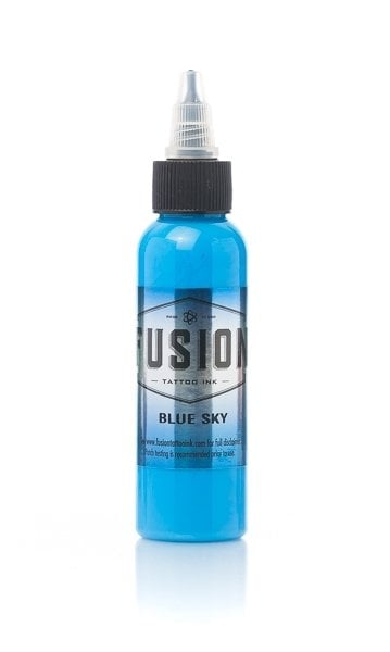 Fusion Blue Sky Açık Mavi Dövme Boyası 1 oz 30 ml