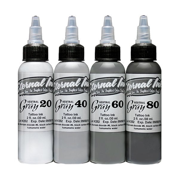 Eternal Ink 4 Color Neutral Gray 1 oz Gri Seti