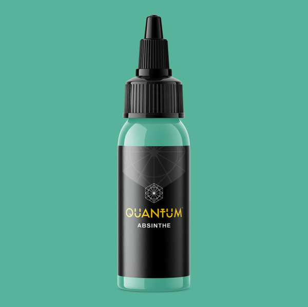 Quantum Absinthe Yeşil Dövme Boyası 1 oz 30 ml