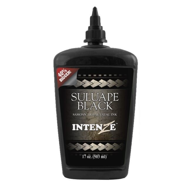 Intenze Suluape 17 Oz 503 ml Samoan Tribal Black