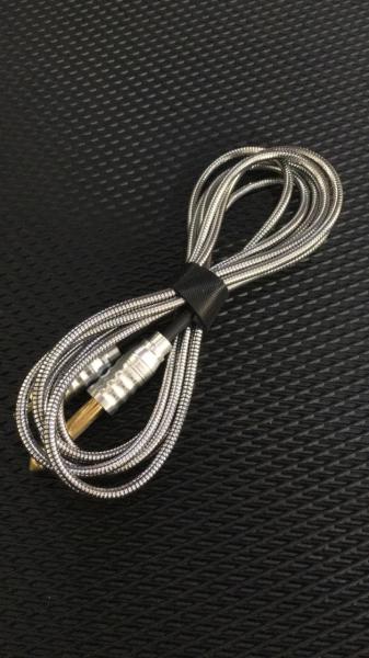 Ava Snake King RCA Clip Cord Kablo 2 Metre Gri