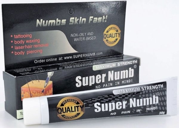 Super Numb Cilt Kremi Dövme ve Kalıcı Makyaj Öncesi İçin 30g