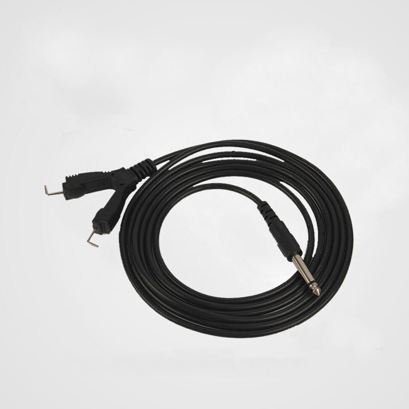 Clipcord Kablo Yeni Kalın Kaplamalı Clip Cord Siyah
