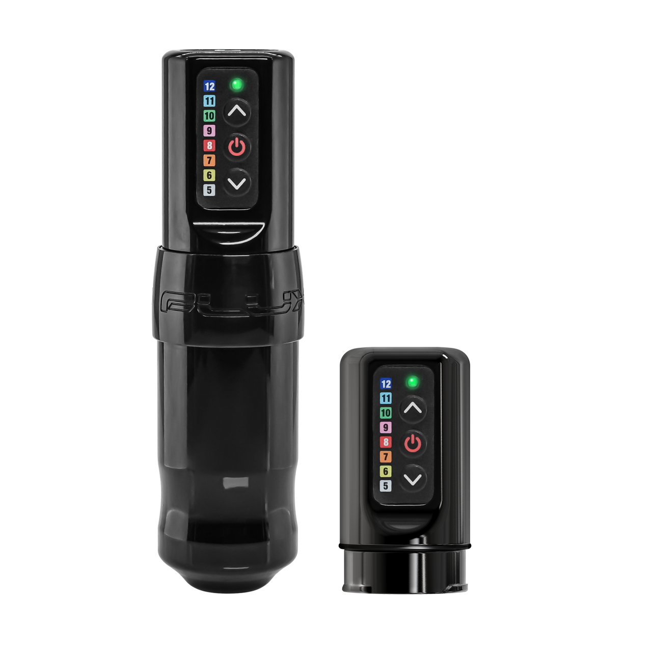 FK Irons Spektra Flux Stealth with PowerBolt Wireless Tattoo Machine Kablosuz Şarjlı Çift Bataryalı Rotary Dövme Makinesi