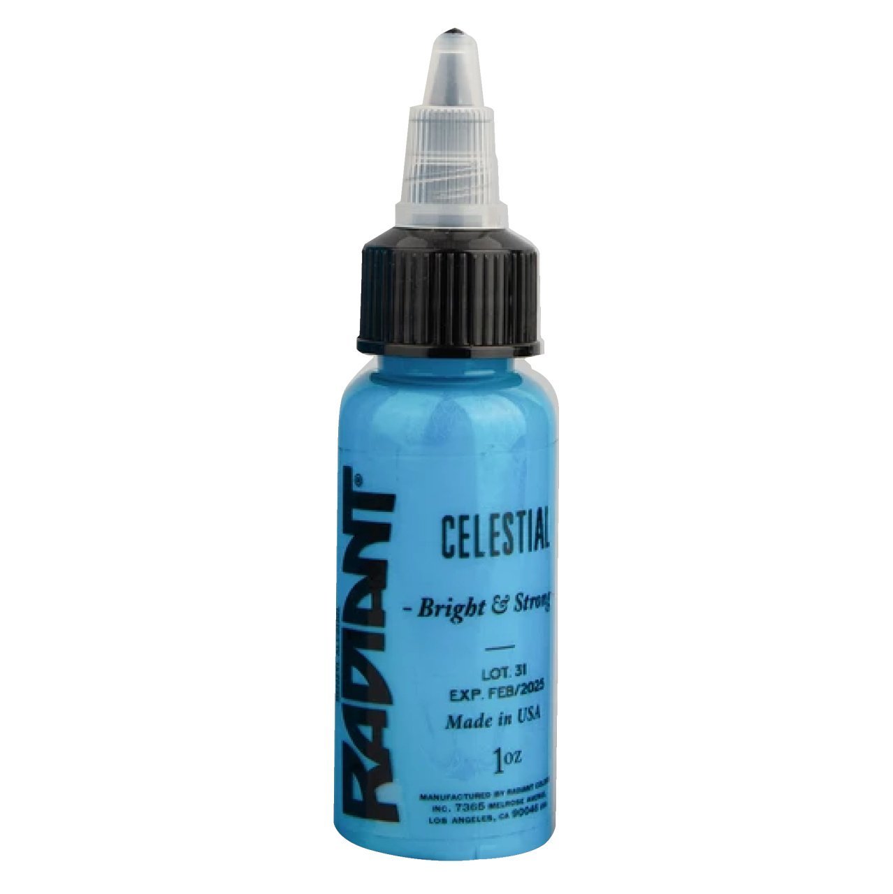 Radiant Celestial 1 oz 30 ml Açık Mavi Dövme Boyası