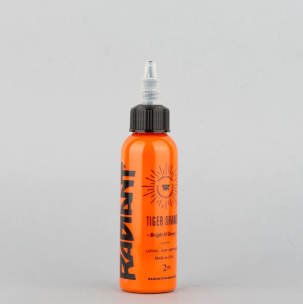 Radiant Tiger Orange 1 oz 30 ml Parlak Turuncu Dövme Boyası