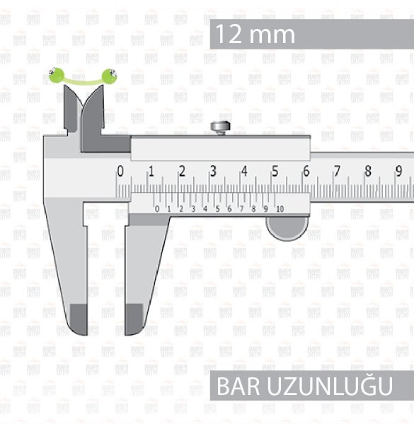 UV Akrilik Bioplast Yeşil Kaş Piercing