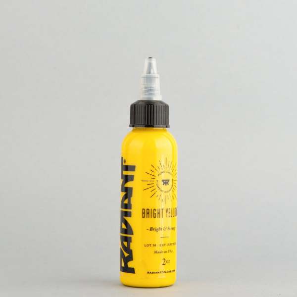 Radiant Bright Yellow 1 oz 30 ml Parlak Sarı Dövme Boyası