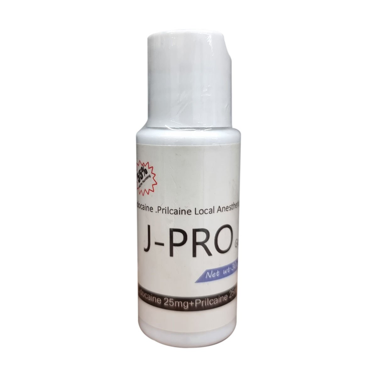 J-Pro %55 Gel İşlem Sırasında Kullanım Jel Ara Anestezik Sıvı 30 ml