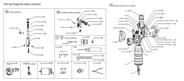 No. 43 - Tube vice assembly Dragonfly