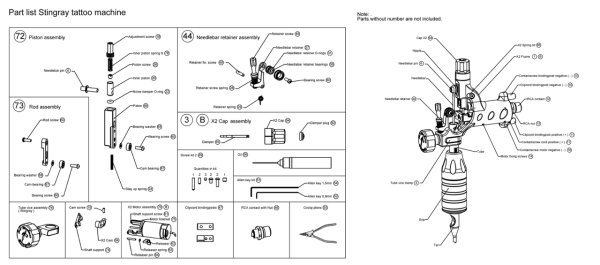 No. 43 - Tube vice assembly Dragonfly