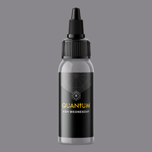 Quantum Ash Wednesday Açık Gri Dövme Boyası 1 oz 30 ml