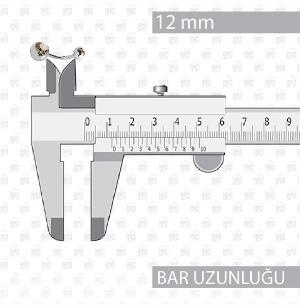 Cerrahi Çelik Çift Taşlı Göbek Piercing