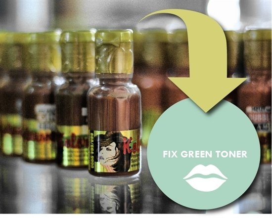 Kolorsource FIX Green Toner Controls Red / Kızıllaşmayı Giderici 1/2 oz - 15 ml