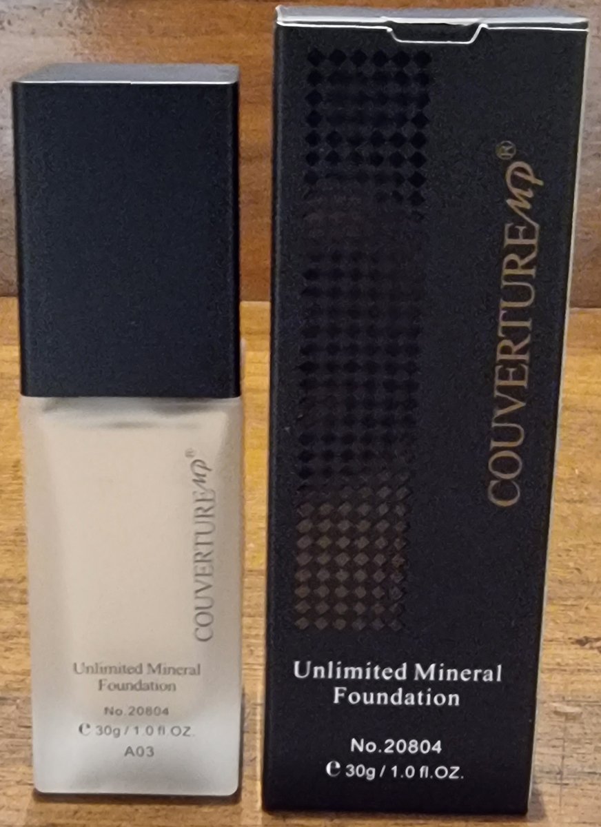 Couverture MP Unlimited Mineral Foundation A03 Cilt Nemlendirici Fondöten 30ml