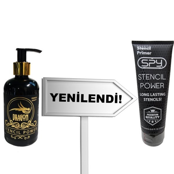 Spy Stencil Power 250 ml Dövme Transfer Jeli Sıvısı