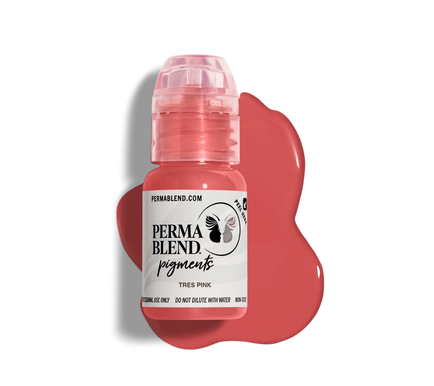 Perma Blend Tres Pink 1/2 oz 15 ml Dudak İçin Kalıcı Makyaj Boyası Permablend