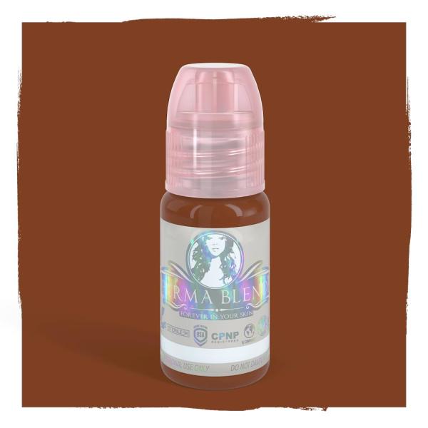 Perma Blend Roxy Brown 1/2 oz 15 ml Kaş İçin Kalıcı Makyaj Boyası Permablend