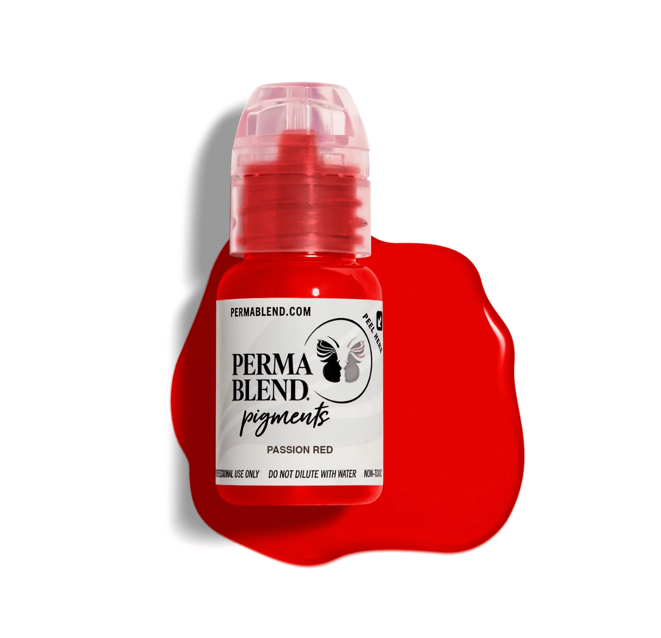 Perma Blend Passion Red 1/2 oz 15 ml Dudak İçin Kalıcı Makyaj Boyası Permablend