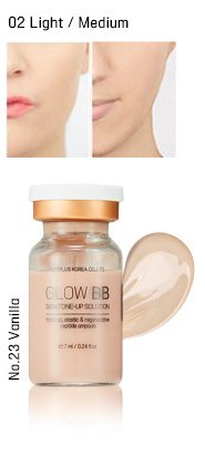 Dr. Drawing Glow BB Ampoule No: 23 Medium Orta Tonda Kalıcı Fondöten 7ml x 10 Ampül