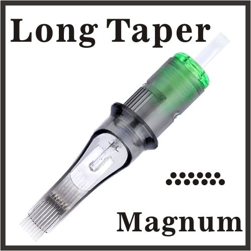 Elite 3 MGL Long Taper Magnum Kartuş Dövme İğnesi