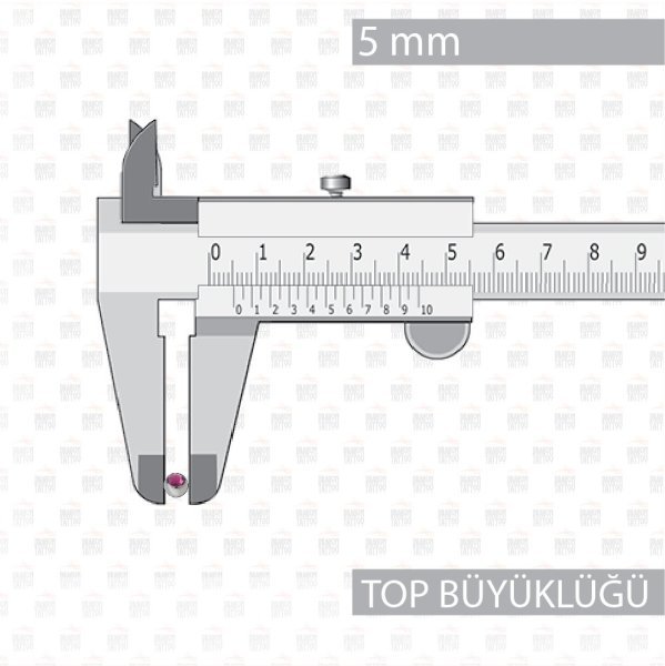 Cerrahi Çelik 1.6 mm Bar Topu