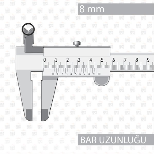 Cerrahi Çelik Segment Siyah Halka Piercing