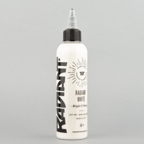 Radiant White 4 oz 120 ml Beyaz Dövme Boyası