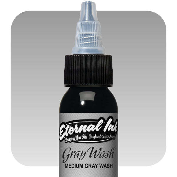 Eternal Ink Gray Wash Medium Orta Ton Gölge Dövme Boyası