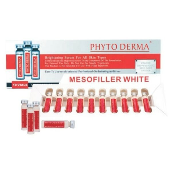Phyto Derma Mesofiller White 5ml x 10 Serum Cilt Parlatıcı Serum BB Glow