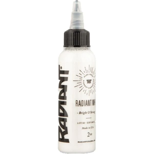 Radiant White 2 oz 60 ml Beyaz Dövme Boyası