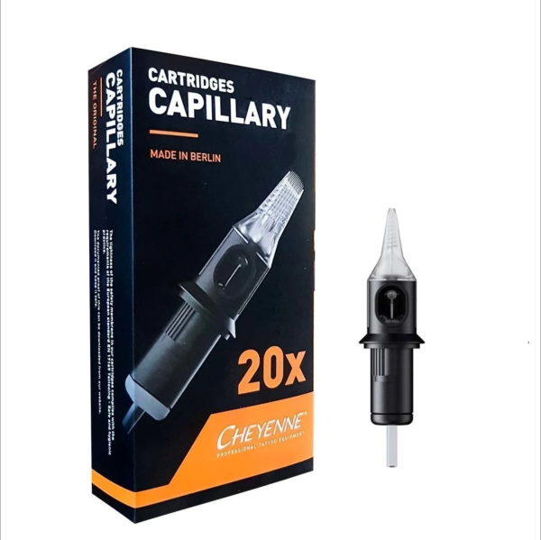 Cheyenne Capillary Liner 20x Cartridge Kartuş İğne 20'li Kutu