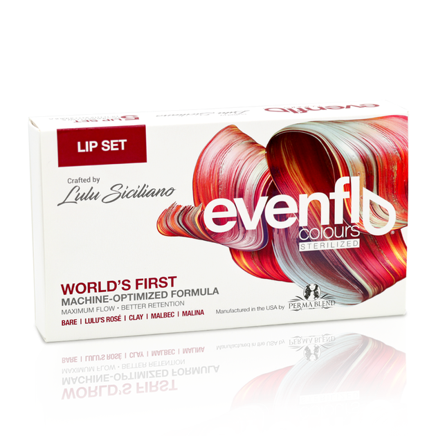 Perma Blend - Evenflo Lip Set 5 x 15ml Dudak Renkleri Seti