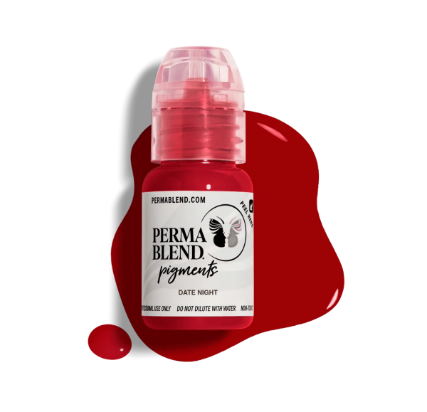 Perma Blend Date Night 1/2 oz 15 ml Dudak İçin Kalıcı Makyaj Boyası Permablend