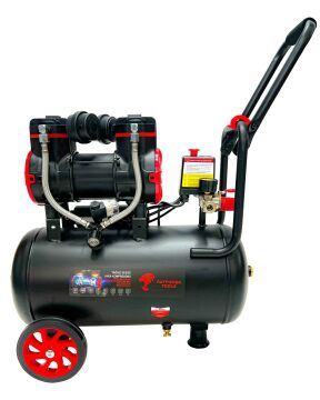 Catpower 24 Litre Sessiz Hava Kompresörü 1.5 Hp Bakır Sargı Motor 8 Bar