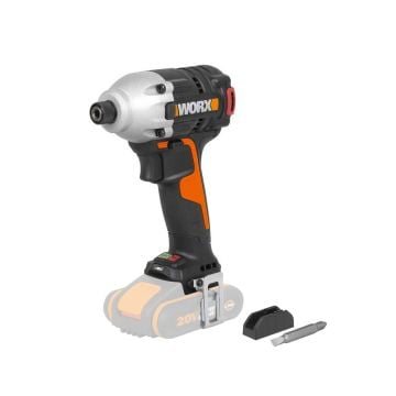 WORX WX261.9 20Volt 260Nm Kömürsüz Profesyonel Darbeli Tornavida (Akü Dahil Değildir)