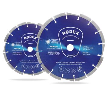 Rodex RRR600A Lazer Kaynaklı Asfalt Kesme Diski Korumalı