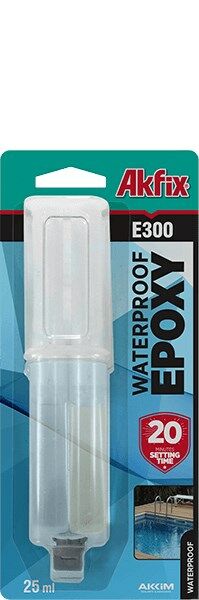 Akfix E300 Hızlı Epoksi Yapıştırıcı 25ml