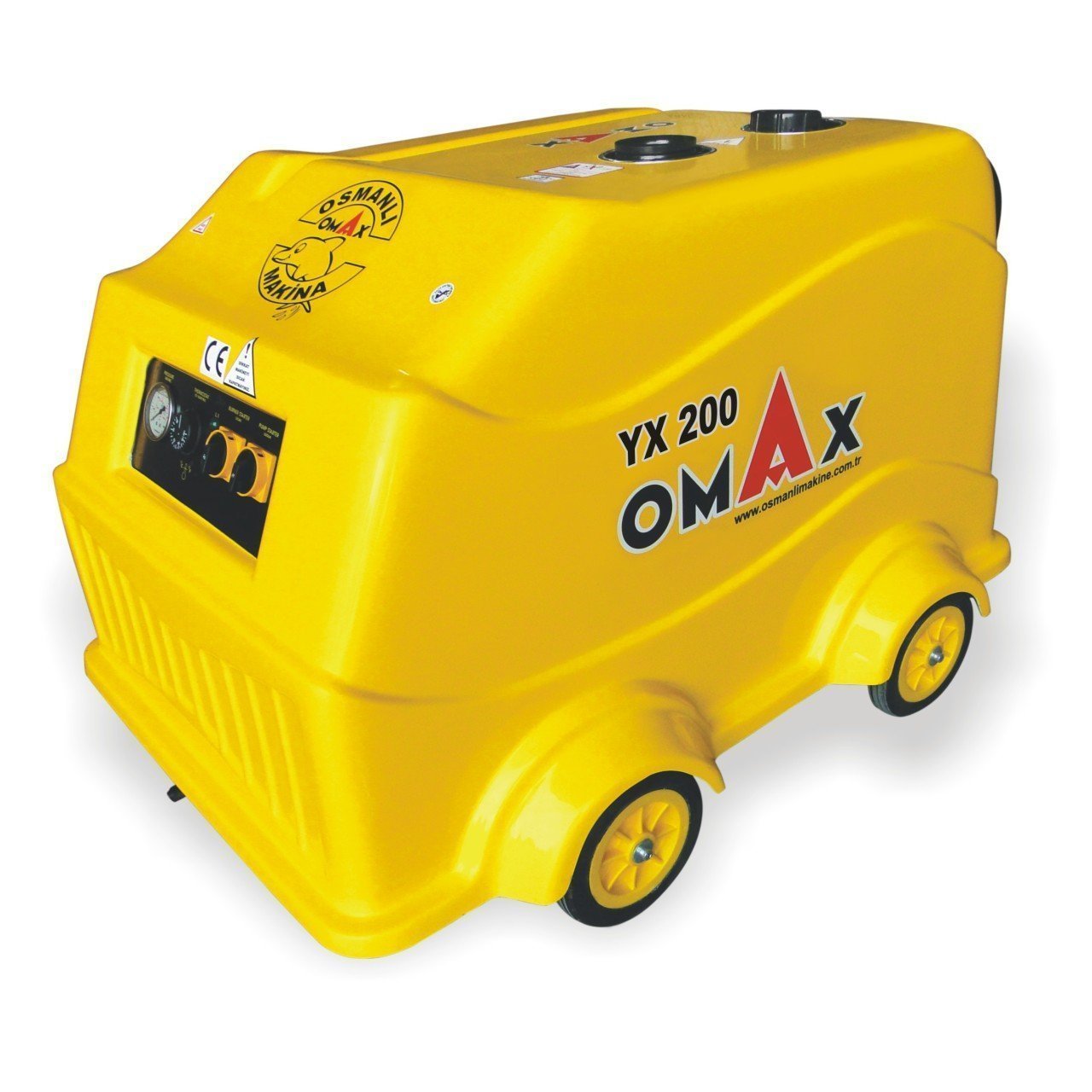 Omax Yx 200 Basınçlı Sıcak Soğuk Yıkama Makinesi 200 Bar Mazotlu
