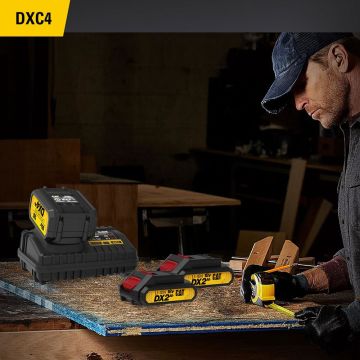 CAT DXC4 18Volt Li-ion ONE FOR ALL Profesyonel Hızlı Akü Şarj Cihazı