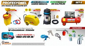 Omax Profesyonel 250 Bar Oto Yıkama Seti Set-5