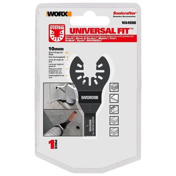 WORX WA4986 Çok Amaçlı Raspalama Makinası İçin 10x20mm Metal, Ahşap, Fiberglas, PVC Universal Hassas Kesme Bıçağı