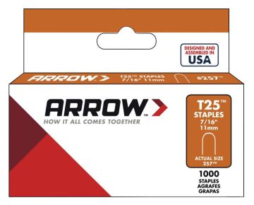 Arrow AR257 11mm 1000 Adet Profesyonel U Tipi Zımba Teli