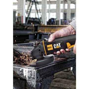 CAT DX31BC 18Volt 2.0Ah Li-ion 115mm Tek Akülü Kömürsüz Profesyonel Avuç Taşlama