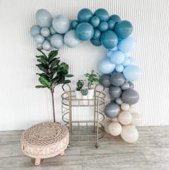 RETRO BLUE BALON ZİNCİRİ